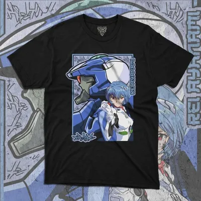 Immagine prodotto di Magliette con stampa, T-shirt da uomo EVANGALION REI AYANAMI 5 10945