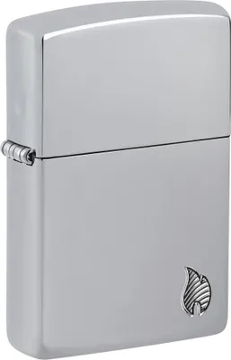 Produktbild von ZIPPO Feuerzeug ARMOR FLAME CHROME 60007335