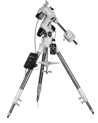 Produktbild von Bresser Nebula EXOS 2 EQ GoTo Montierung mit WLAN und Edelstahlstativ