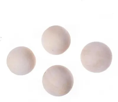 Obrázek produktu pro Dřevěné korálky Korálky 40 mm 4 ks. 2140 A'6