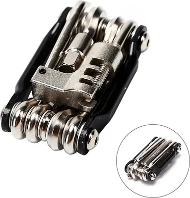 Obrázek produktu pro sada klíčů na kola 11 v 1 pro opravy jízdních kol, motocyklů a skútrů v garáži