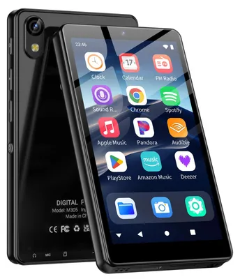 Image de Lecteur MP3 32 Go, Bluetooth, Wi-Fi - Android 13, écran tactile - 4,02 pouces HD - Appareil photo