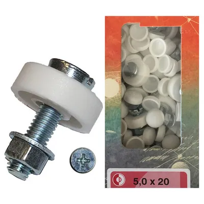 Zdjęcie produktu dla Nummernschildschrauben-Set M5 x 20 100 Stck