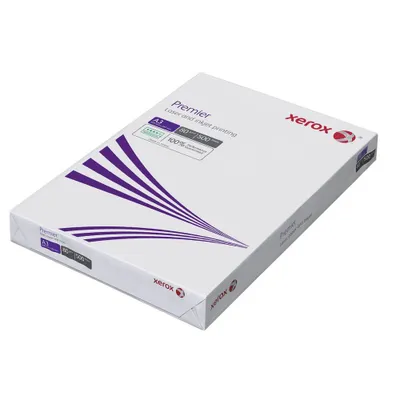 Produktbild von Xerox Premier A3 80g/m² White 500 Sheets, 80 g/m², Weiß, 108 ± 2 µm, 500 Blätter, A3, ECF