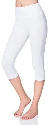Imagen del producto de SOFTSAIL: Leggings capri de 3/4 para mujer. Leggings largos para mujer, ideales para hacer deporte, confeccionados en algodón