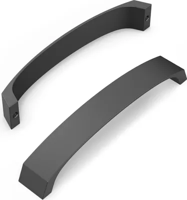 Produktbild von Küchenschrankgriffe - Möbelgriffe schwarz - 10 Stück - 160 mm