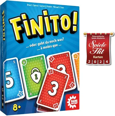 Image de GAME FACTORY Finito Jeu de cartes à partir de 8 ans