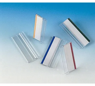 Imagen del producto de Soporte para cartelera de Tarifold, altura de 50 mm, para paneles de visualización con inserto en blanco - 305100