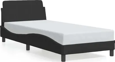 Obrázek produktu pro vidaXL Rám postele s čelem "Dover" černý 90x200 cm sametový