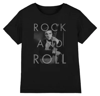 Produktbild von Elvis Presley - "Rock And Roll" T-Shirt für Kinder TV33501 (104) (Schwarz)