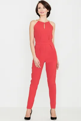 Produktbild von Lenitif Jumpsuit für Frauen Gladje K338 rot S