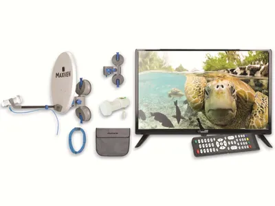 Produktbild von EASYFIND TV Camping Set Remora Pro Maxview, LED-TV 48 cm (19")