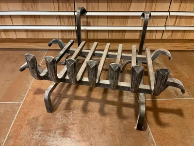 Obrázok produktu pre Ohnivý rošt Ohnivý kôš 41 x 55 cm pre jednostranný/viacstranný otvorený krb/gril