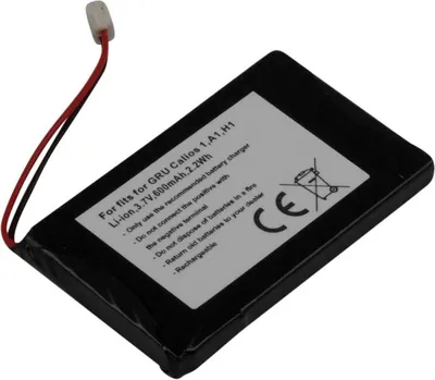Produktbild von Ersatzakku für Grundig Calios 1/A1/H1 MP3 Player P/N:MTLZ423048