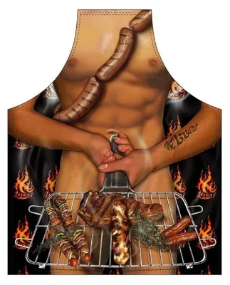 Produktbild von Witzige Grillschürze Heißes Würstchen – Lustiges Geschenk für Grillmeister