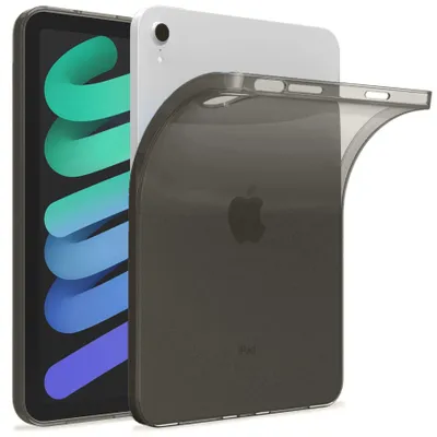 Image de Transparent Étui Silicone Coque Housse Case Cover pour Apple iPad Air 4 (10.9) en Noir