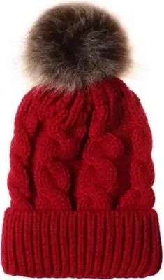 Produktbild von ME-21593 Mütze in Bordeaux – Stylisch und Warm KP21593