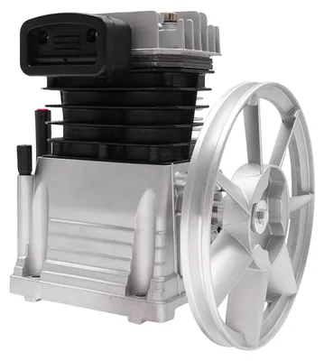 Obrázek produktu pro Hlava vzduchového kompresoru, výkon 3 hp, kompaktní provedení, stříbrná barva