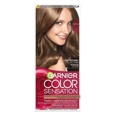 Obrázek produktu pro Garnier Color Sensation Krem koloryzujący do włosów 6.0 Szlachetny Ciemny Blond