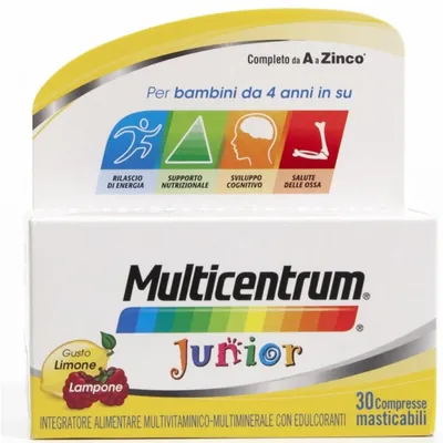 Obrázok produktu pre MULTICENTRUM JUNIOR, 30 tabliet