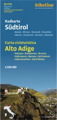 Obrázok produktu pre Cyklistická mapa Južné Tirolsko