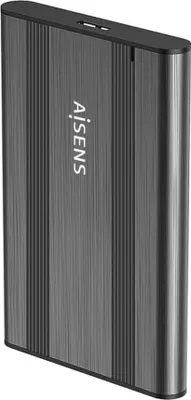 Obrázek produktu pro AISENS ASE-2526GR, Rámeček na HDD, 2.5", SATA, Serial ATA II, Serial ATA III, 5 Gbit/s, USB konektivita, Šedá