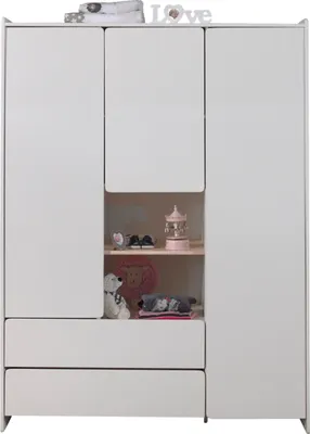 Image de Vipack Armoire 3 portes Kiddy