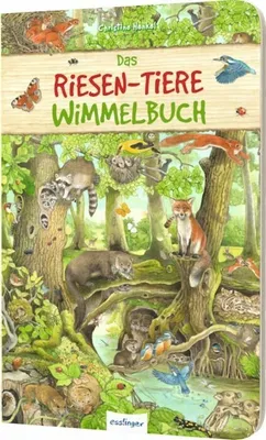 Immagine prodotto di Riesen-Wimmelbuch: Das Riesen-Tiere-Wimmelbuch