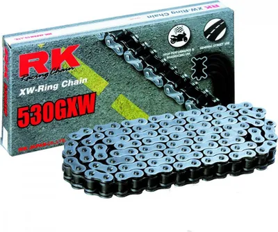 Immagine prodotto di Catena RK "530GXW" 5/8 x 3/8, catena ad anelli XW, forza di trazione 110 maglie, H