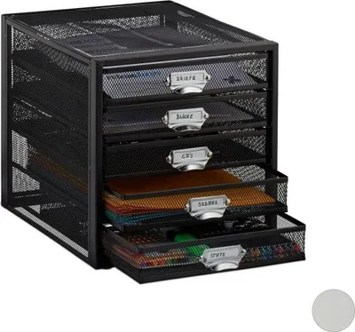 Produktbild von Schreibtischablage A4 mit 5 Schubladen