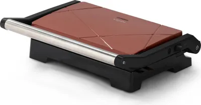Zdjęcie produktu dla Tognana Porcellane D2DTN02IRRO, Czerwony, Prostokątny, 230 x 145 mm, 180°, 1000 W