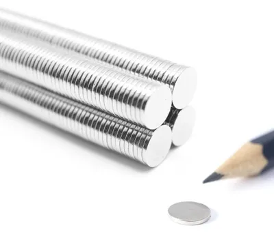 Produktbild von PACKIVO Neodym Magnete Extra Stark, Schiebenmagnet - 8 x 1 mm, 2