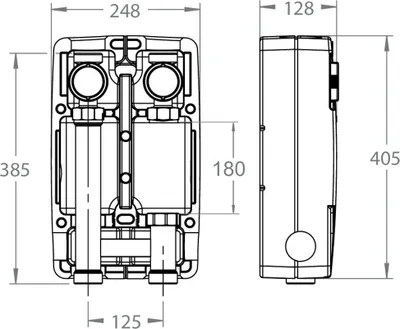 Produktbild von LK 861 Pumpengruppe für Direktversorgung ungemischt DN25 ohne Pumpe