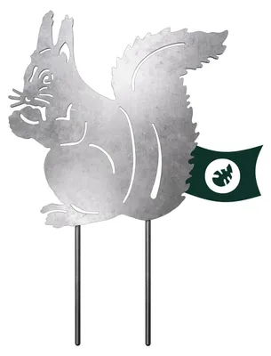 Produktbild von Gartenstecker in Rost & Silber Rost Deko für Garten, Balkon & Terrasse