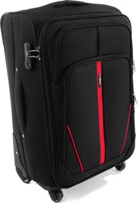 Produktbild von RGL S-020 XXL Koffer Stoffkoffer 4 Rollen Erweiterbar Grösse: XXL Farbe: Schwarz
