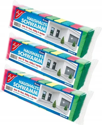 Produktbild von Gut&Gunstig Küchenschwämme 30er Pack Zweilagig