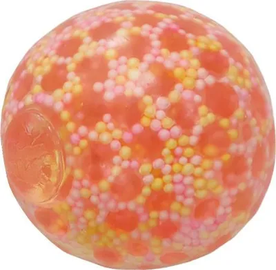 Produktbild von Dekompressionsventil Ball Stress Squeeze Relax Jelly Beads Bunte Spielzeughand Anti-Stress Relief Druck Orange