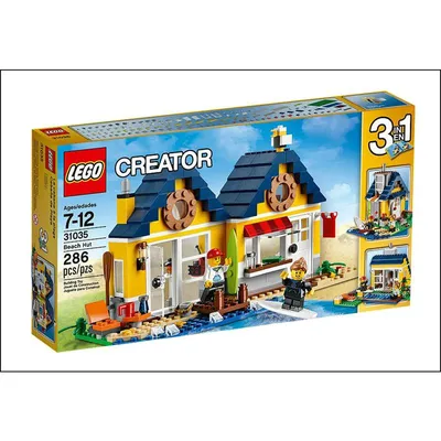 Obrázek produktu pro LEGO Creator Beach Hut, Sada na stavění, 7 rok/roky, 286 kusů