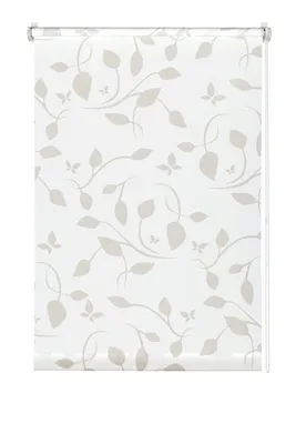 Produktbild von Gardinia EASYFIX Rollo Nachbildung 100 Scandinavian weiß/natur 100 x 150 cm