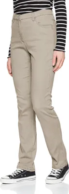 Produktbild von 29451 Raphaela by Brax, Ina Divine, Damen Jeans Hose, Gabardinestretch, graubraun, D 46 W 36 L 32
