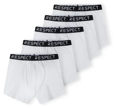 Immagine prodotto di Slip da uomo, modello boxer, in cotone bianco, taglia Small, per ragazzi