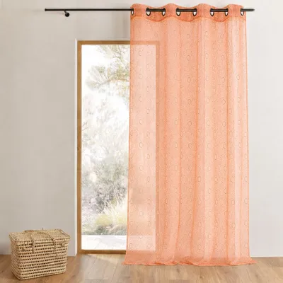 Produktbild von Organza-Vorhang mit Blasenstickerei