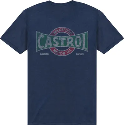 Immagine prodotto di Castrol - Maglietta unisex da uomo/donna PN294 (S) (blu navy)