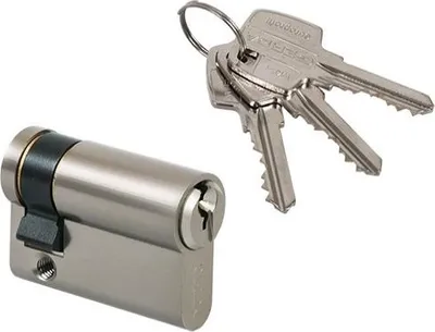 Produktbild von Profilzylinder Gerda E1 10/30 Nickel Perl