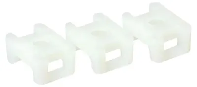 Obrázok produktu pre ACT CT1200, Priehľadná, Biela, Nylon, 100 kusov, 23 mm, 16 mm, 9 mm