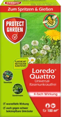 Produktbild von Rasenunkrautfrei Protect Garden Loredo Quattro Konzentrat 100 ml