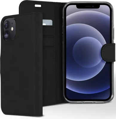 Immagine prodotto di Custodia a libro Accezz Wallet in TPU per iPhone 12 (Pro) - Nero