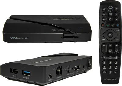 Produktbild von DreamTV Mini 4K IPTV Streaming BOX - Android 9.0 HD Receiver PVR Ready