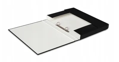 Zdjęcie produktu dla Teczka Box Z Mech Ringowym - Czarna 325/02 5021