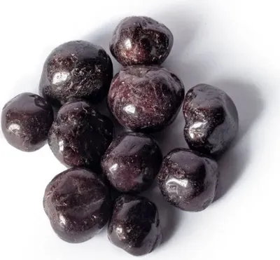Obrázok produktu pre Granátové tromlované kamene A kvalita - 5x8 cm; 500 G